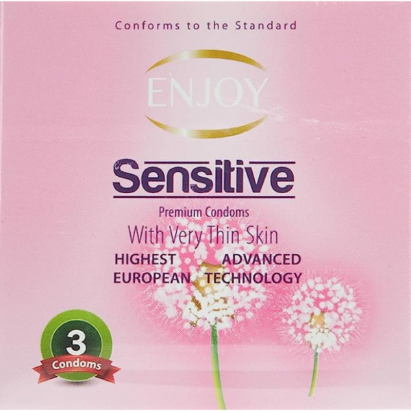 Enjoy Sensitive Condom - 3 Pieces