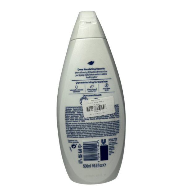Dove Nourishing  Shower Gel Body Wash 500ml - Image 4