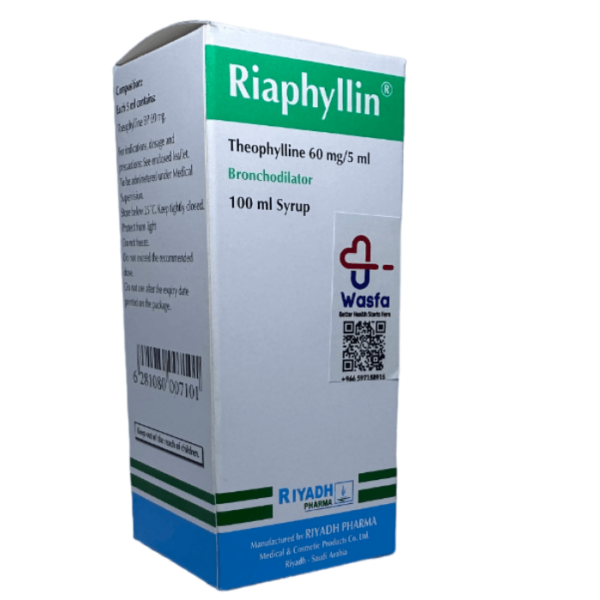 Riaphyllin 60 mg/5ml Syrup 100 ml - Image 2