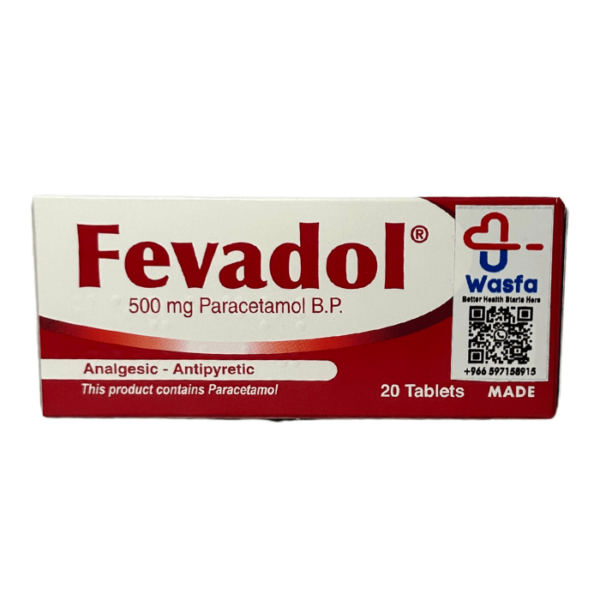 Fevadol 500 mg Tablet 20pcs - Image 2