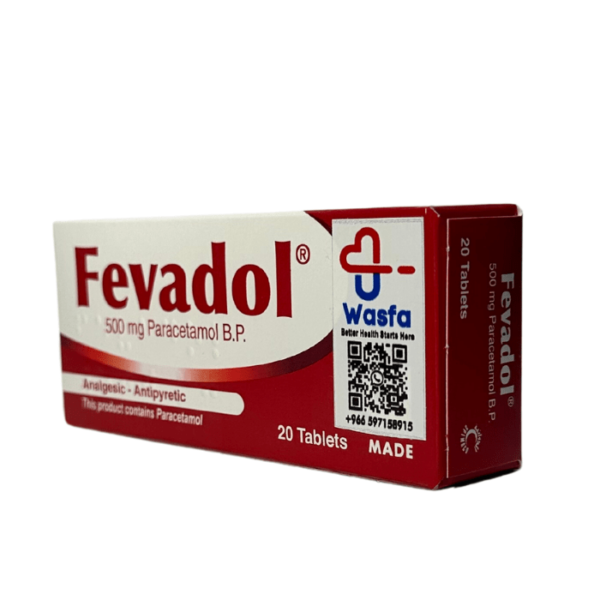 Fevadol 500 mg Tablet 20pcs - Image 4