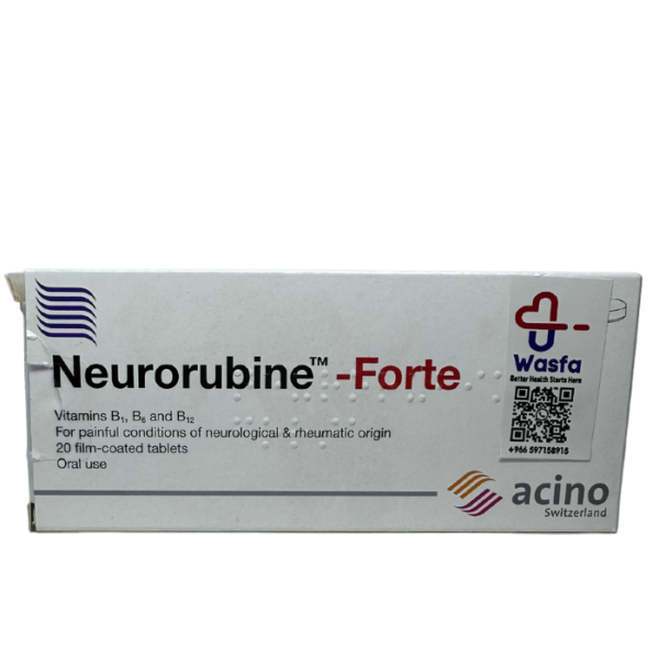 Neurorubine Forte Vitamin B Complex 20 Tablets - Image 2