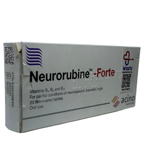 Neurorubine Forte Vitamin B Complex 20 Tablets - Image 3