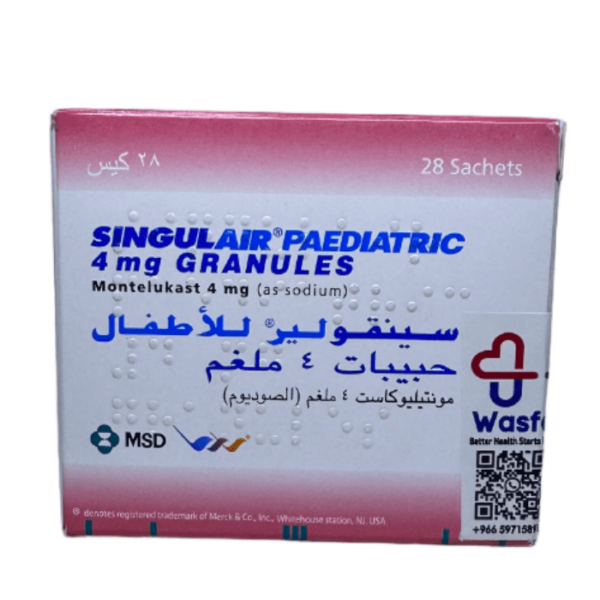 Singulair-Paediatric 4 mg Sachet 28pcs - Image 4