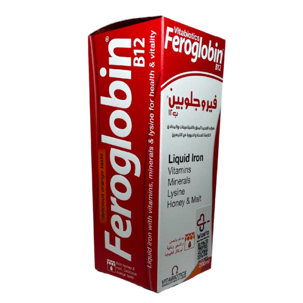 Vitabiotics Feroglobin B12 With Iron 200 ml Syrup - Image 2