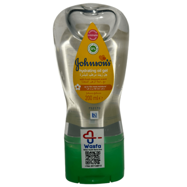 Johnsons Hydrating Oil Gel 200 ml - Image 2