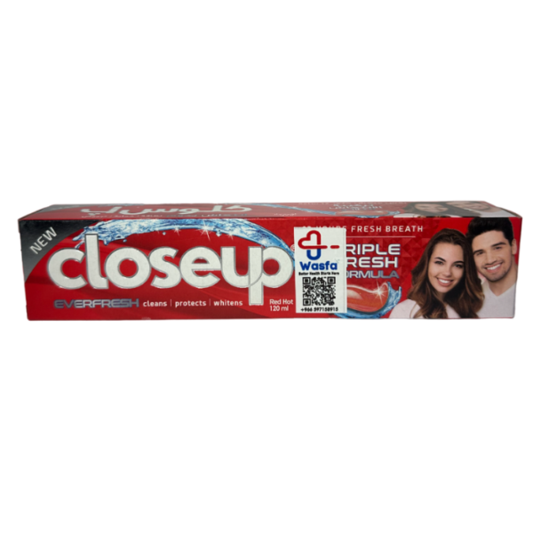 Close Up Toothpaste Active Gel Red Hot 120 ml - Image 2