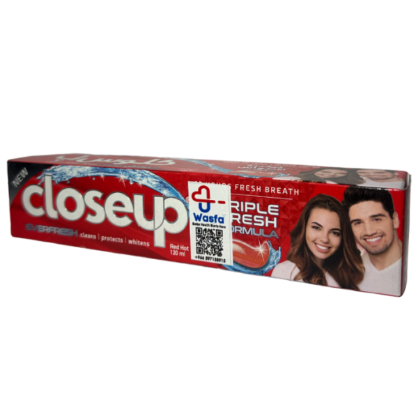 Close Up Toothpaste Active Gel Red Hot 120 ml - Image 3