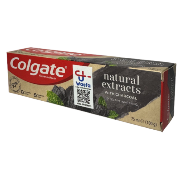 Colgate Natural Charcoal Whitening Toothpaste 75ml - Image 2