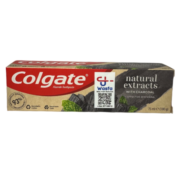 Colgate Natural Charcoal Whitening Toothpaste 75ml - Image 3