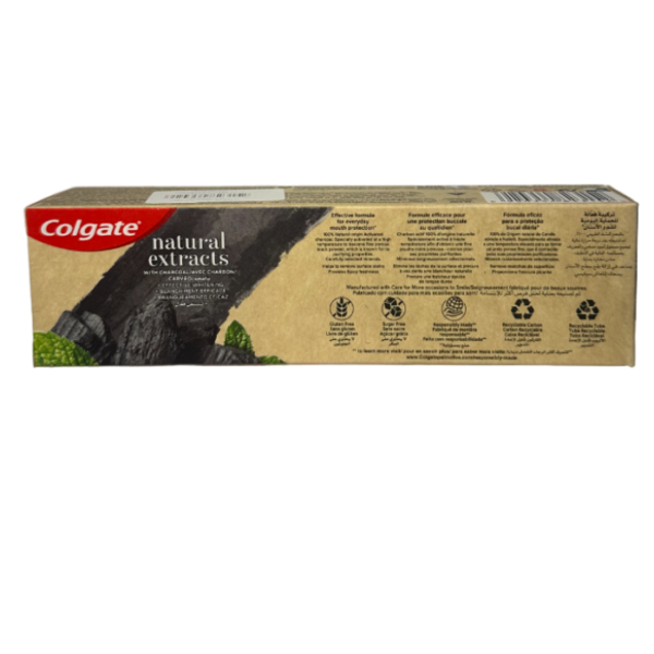 Colgate Natural Charcoal Whitening Toothpaste 75ml - Image 4
