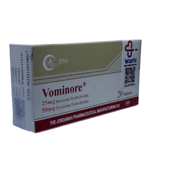 Vominore 25 Mg Per 50 Mg - 20 Tabs - Image 2