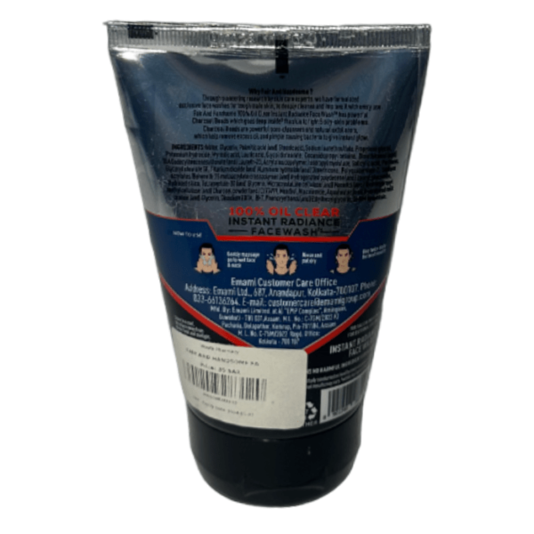 Fair and Handsome  Oil Clear Face Wash,100g - Image 3