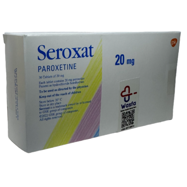 Seroxat 20 mg Tablet 30pcs - Image 2