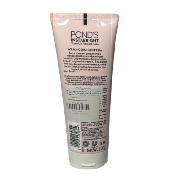 Ponds InstaBright Tone Up Milk Facial Foam - Image 5
