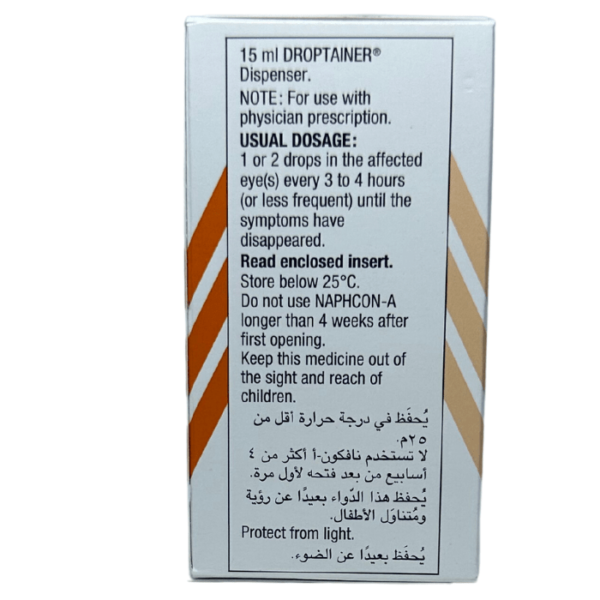 Naphcon A Eye Drop 15 ml - Image 4