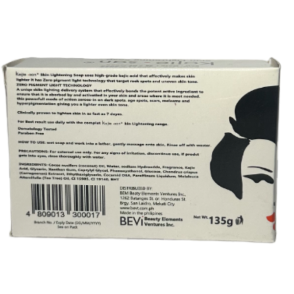 Kojie San Acid Skin Lightening Soap, 135g - Image 4