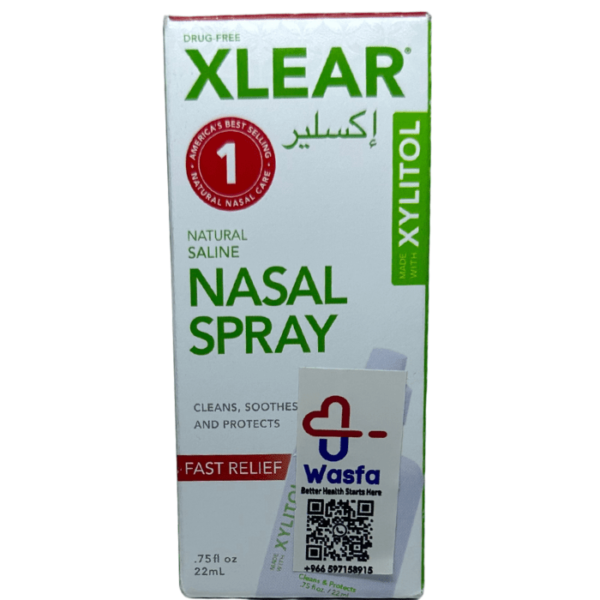 Xlear Xylitol Saline Nasal Spray (75fl. oz/22ml) - Image 2