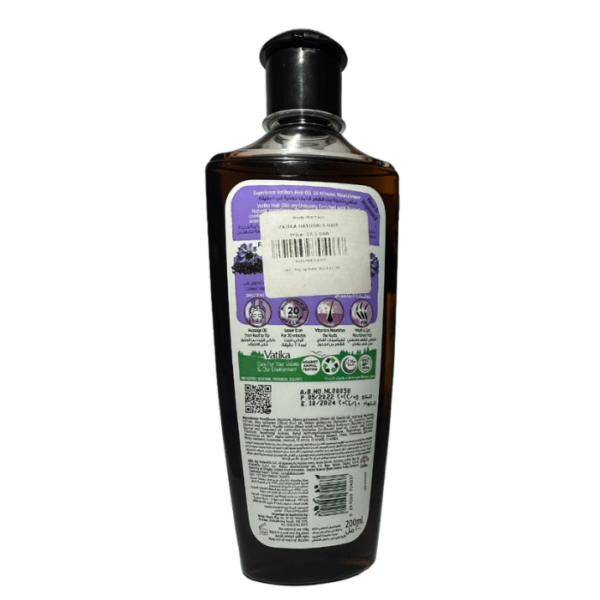 Vatika Enriched Black S Hair Oil 200Ml - Image 2