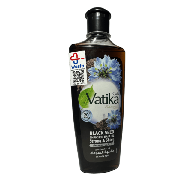 Vatika Enriched Black S Hair Oil 200Ml - Image 3