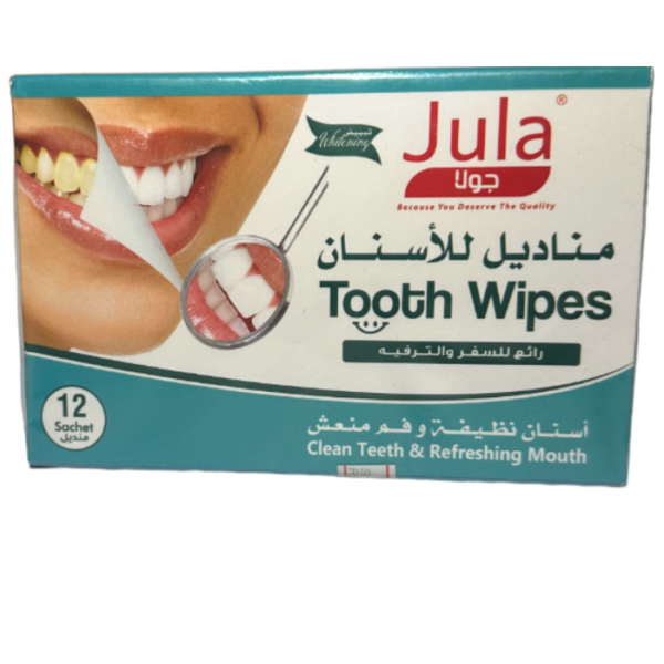 JULA Dental wipes clean and refreshing 12 wipes - Image 2