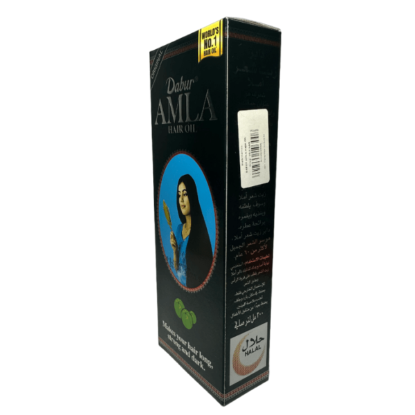 Dabur Amla Hair Oil Hair Long Strong & Dark 200 Ml - Image 4
