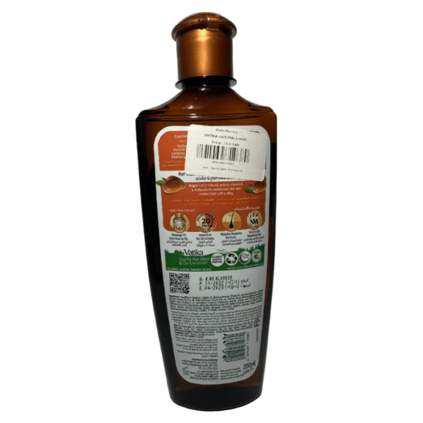 Vatika Argan Enriched Hair Oil, 200 Ml - Image 3