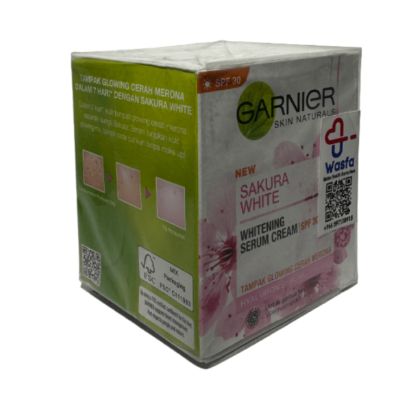 Garnier Sakura White Whitening Cream SPF 30 - 50 ml - Image 4