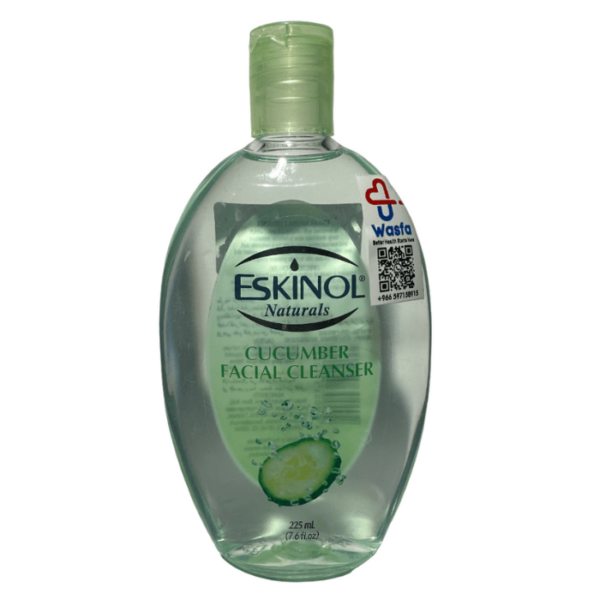 eskinol naturals cucumber facial cleanser 225ml - Image 2