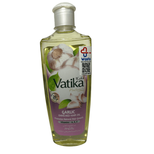 Vatika Naturals Enriched Hair Oil Promotes Natural Growth of Hair Garlic 200 ml - Image 2