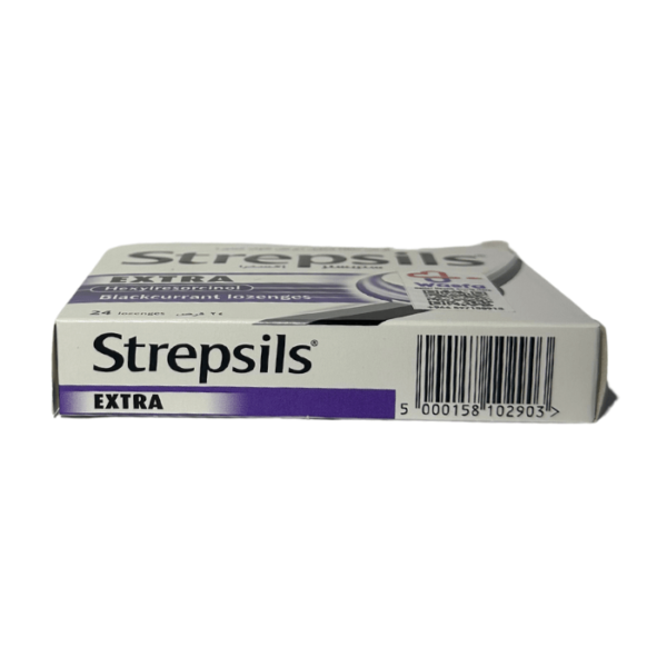 Strepsils Extra Blackcurrant Lozenges 24 Pcs - Image 4