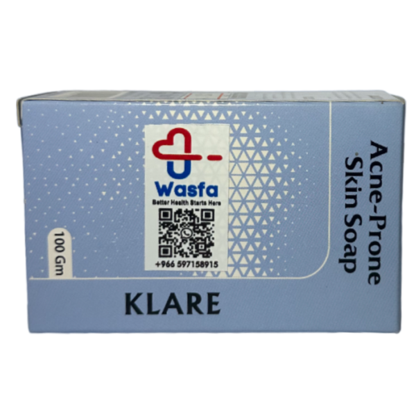 KLARE Clear Acne Soap 100g Blue - Image 2