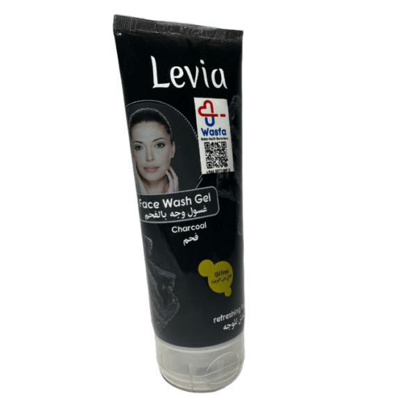 Levia Face Wash Gel Charcool 200 ml - Image 3