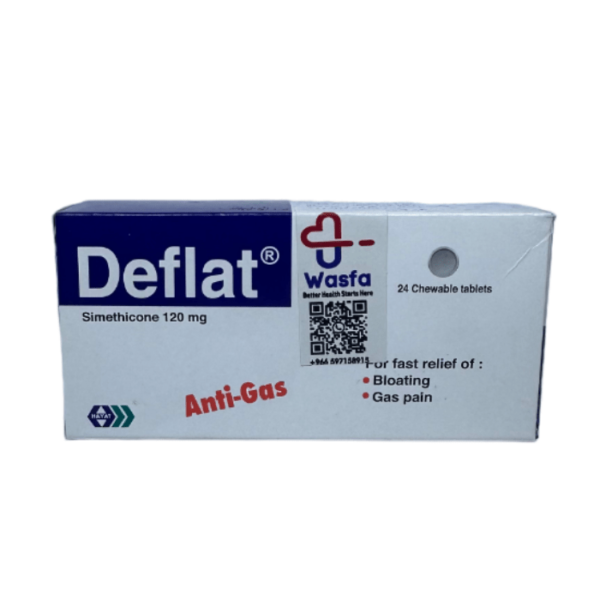 Deflat 120 Mg Chewable Tablet - Image 4