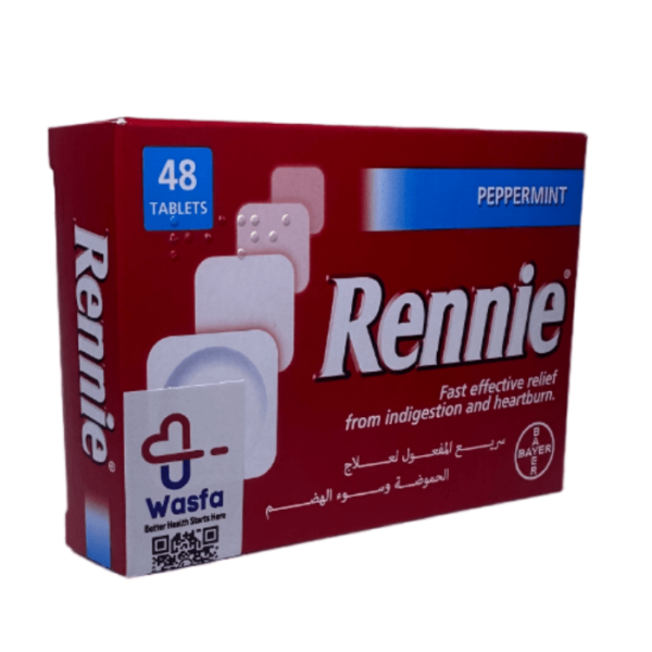 Rennie Fast & Effective Antacids chewable tab 48 - Image 3