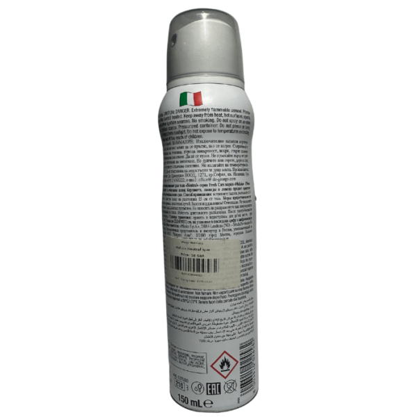 Malizia fresh care deodorant Spray Neutral 24h invisible 150 ml - Image 3