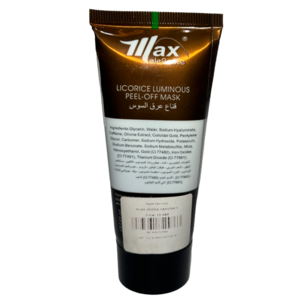 Max Derma Naturals Peel Off Mask 100ml - Image 3