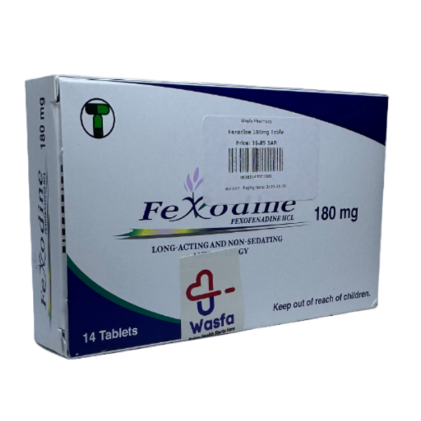 Fexodine 180 mg Tablet 14pcs - Image 2