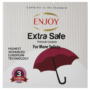 Enjoy Premium Condom Extra Safe, 3pcs