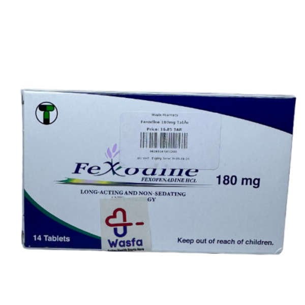 Fexodine 180 mg Tablet 14pcs - Image 3