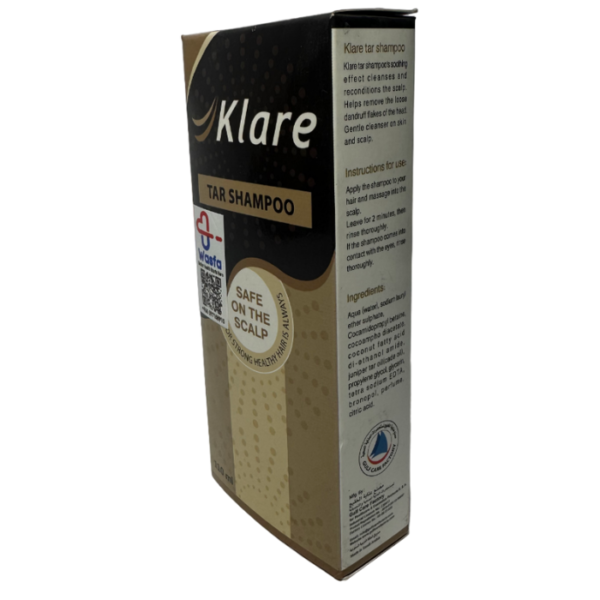 Klare Tar Anti Dandruff Shampoo 110 ml - Image 2