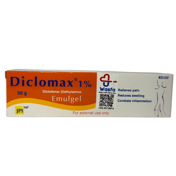 Diclomax 1% Emulgel 50 gm - Image 2