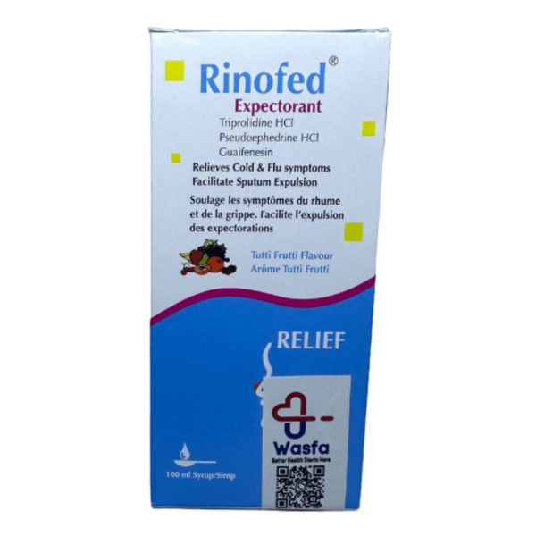 Rinofed-Expectorant Syrup 100 ml - Image 3