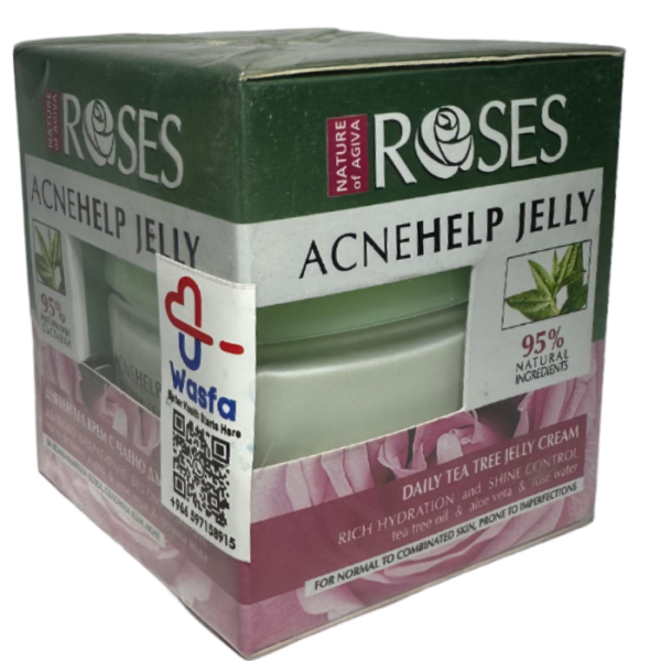 Nature Agiva Roses Acne Help Jelly 50ml - Image 2