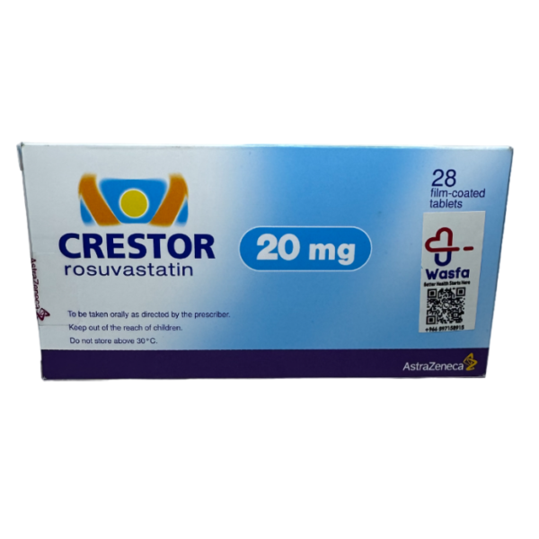 Crestor 20 mg Tablet 28pcs