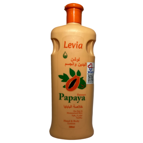 Levia Papaya Extract Hand And Body Whitening Lotion - Image 2