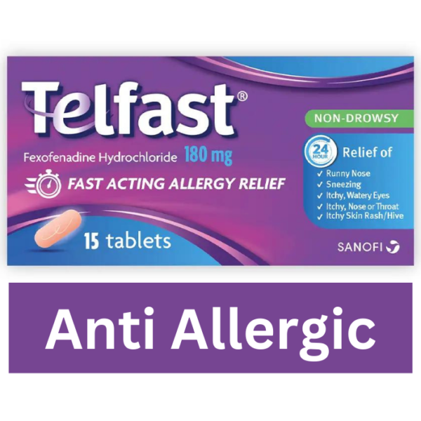Telfast 180 mg Tablet 15pcs