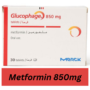 Glucophage 850 mg Tablet 30pcs