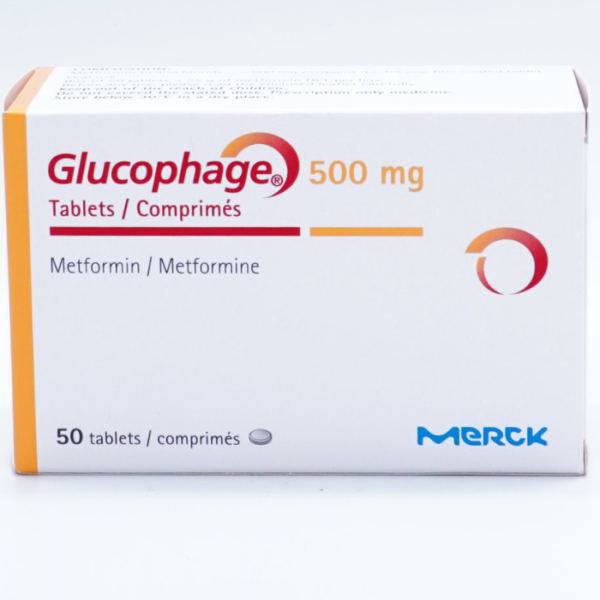 Glucophage 500 mg Tablet 50pcs