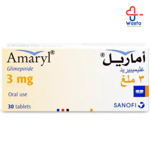 Amaryl 3 mg Tablet 30pcs